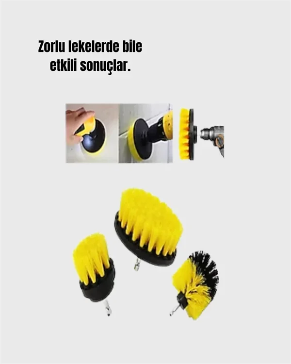 Derinlemesine Tezlik İçin Dayanıklı Kıllı Matkap Fırçası Başlığı görsel 4