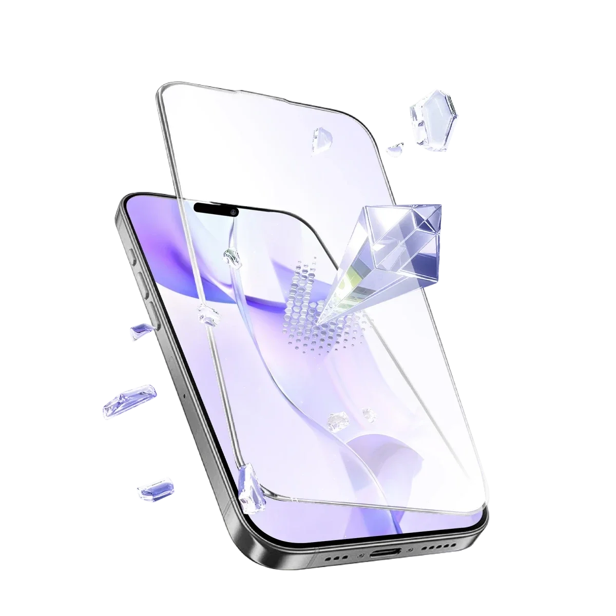 Apple iPhone 16 Bilvis 5in1 3D Magic Cam Ekran Koruyucu - Siyah görsel 5