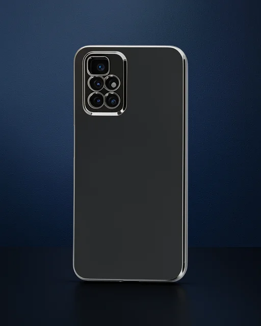 Xiaomi Redmi 10 2022 Kılıf Volet Silikon - Siyah