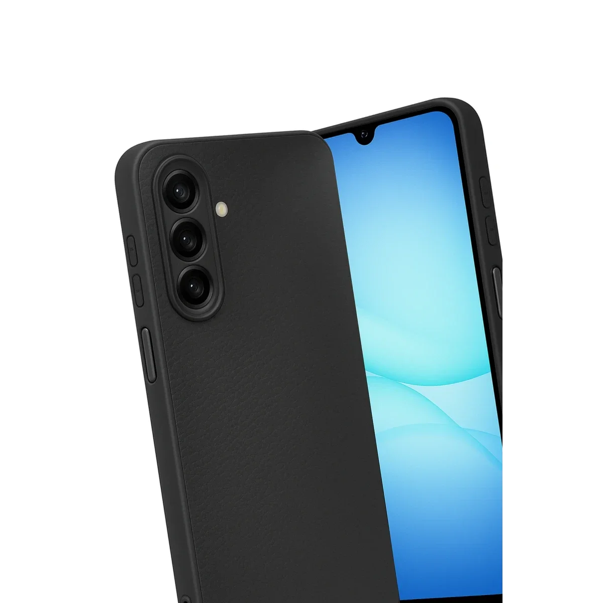Samsung Galaxy A17 5G Thermax Silikon Kılıf - Siyah görsel 2