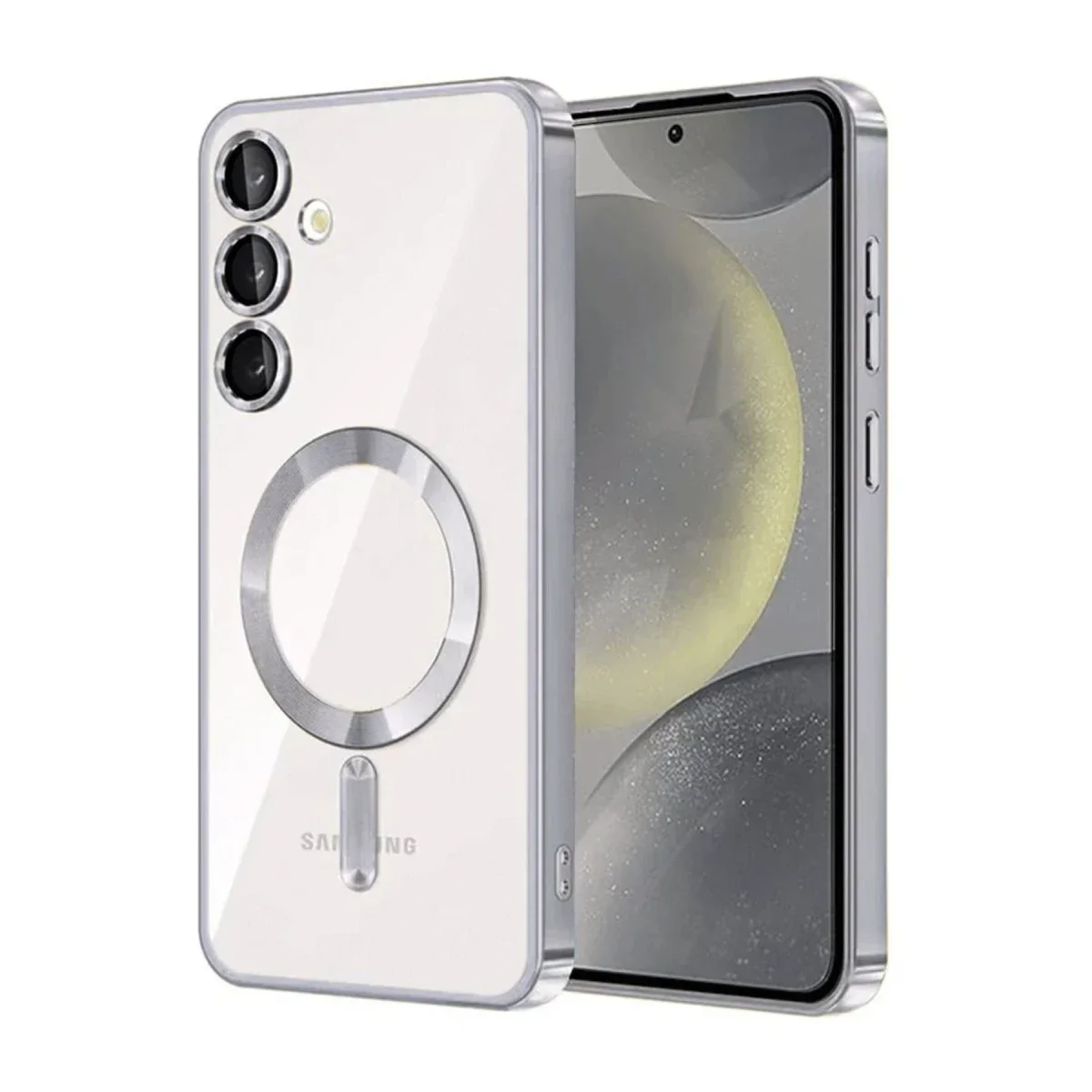 Samsung Galaxy A55 5G Kross Magneticsafe Kapak - Titan Gri