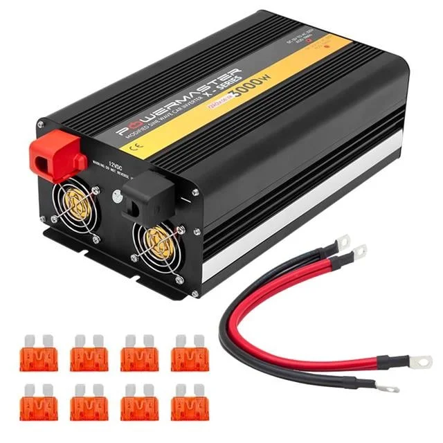 12-220V 12 Volt 3000 Watt Modified Sinus İnverter PWR3000-12 görsel 3