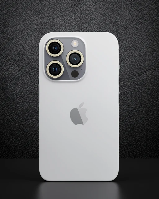 Apple İphone 12 Pro Max Neon Fosforlu Kamera Lens - Beyaz