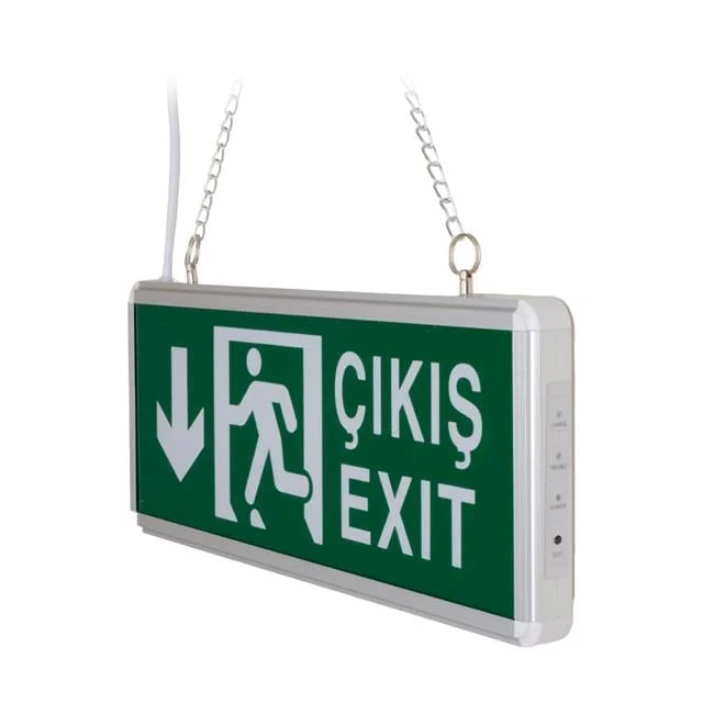 ZMR ZMR-670/Y.02 3W Yukarı-Aşağı Yön Acil Çıkış Yönlendirme Tabelası - Lambası (38X30X36Mm) görsel 2