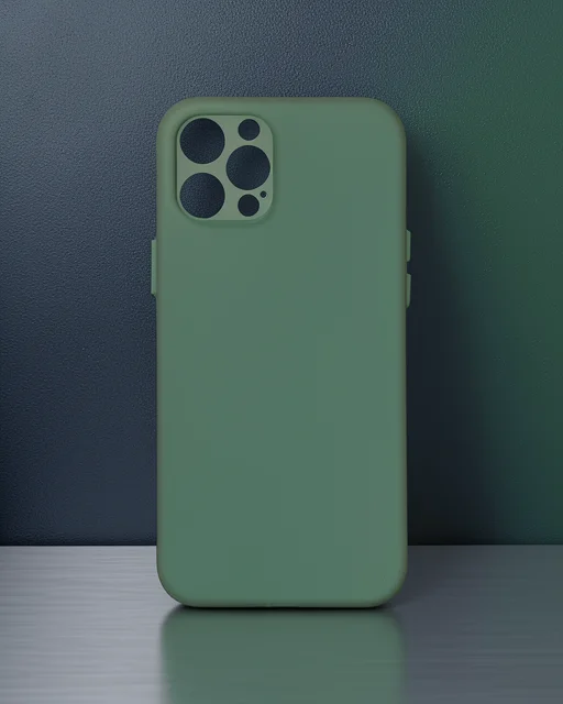 Apple İphone 12 Pro Kılıf Pp Ultra İnce Kapak - Yeşil
