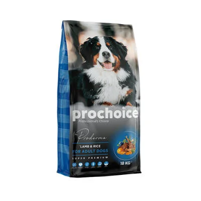 Proderma Kuzulu ve Pirinçli Yetişkin Köpek Maması 18 Kg