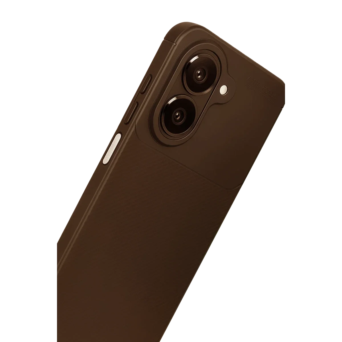 Samsung Galaxy A07 4G Auto Focus Karbon Kapak - Kahverengi görsel 4