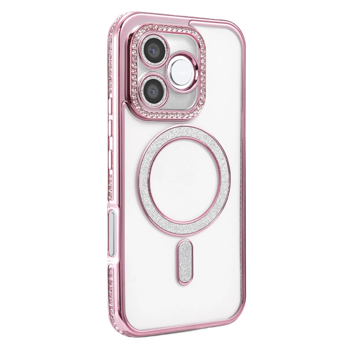 Huawei Honor 600 Lite Joke Simli Magneticsafe Kılıf - Pembe görsel 2