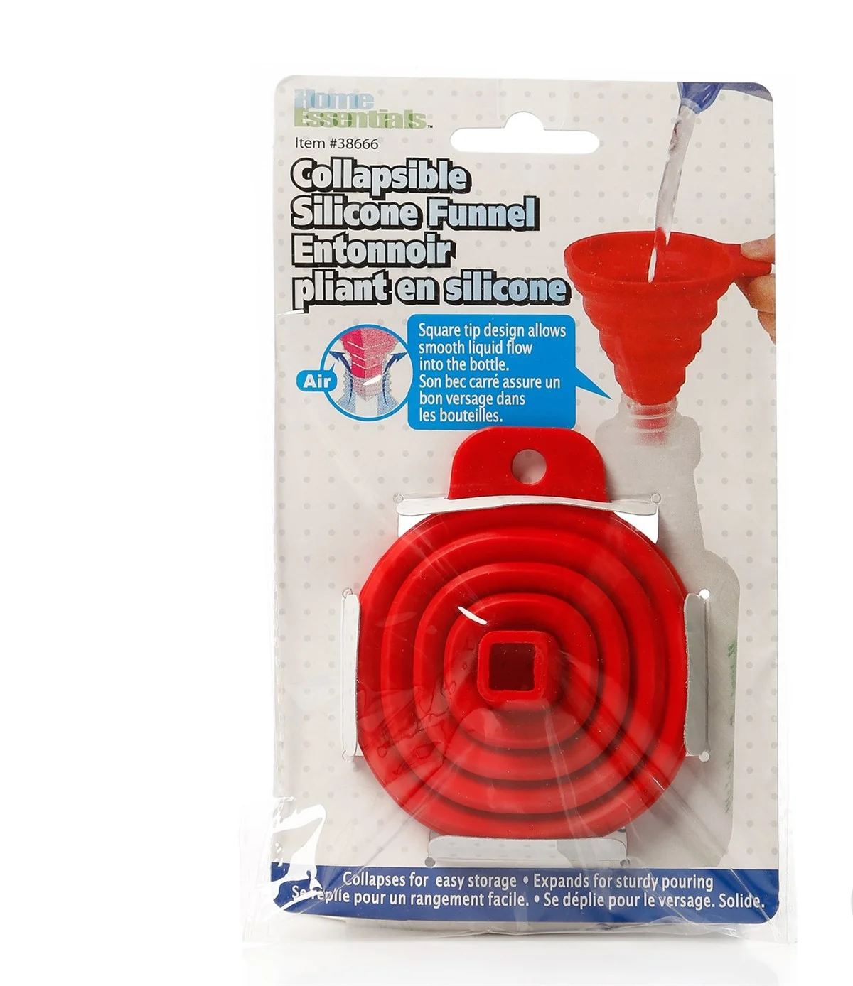 Silicone Folding Funnel Katlanır Huni görsel 4