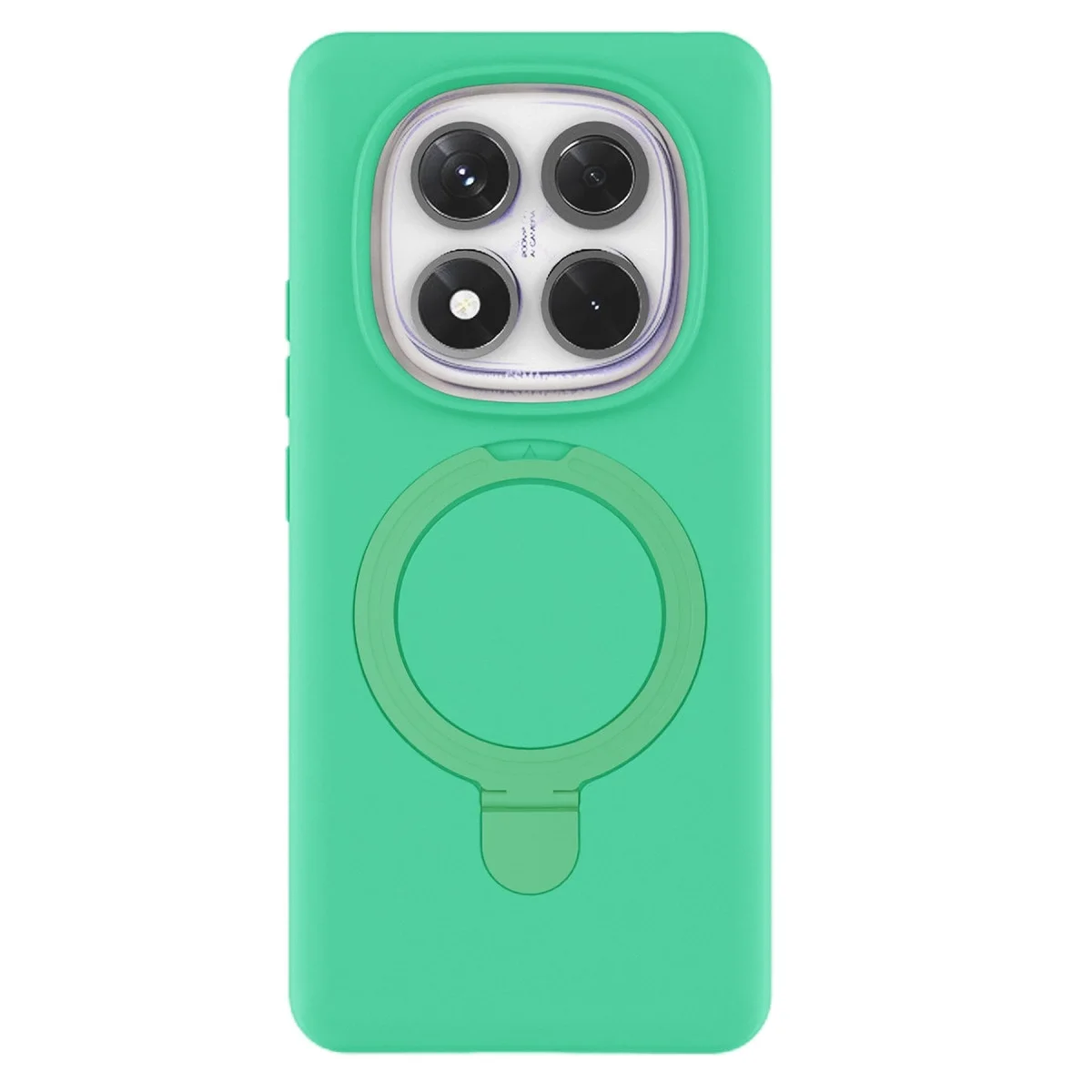 Xiao Red Note 14 Pro 4g Regal Magsafe Standlı Kapak - Yeşil görsel 3