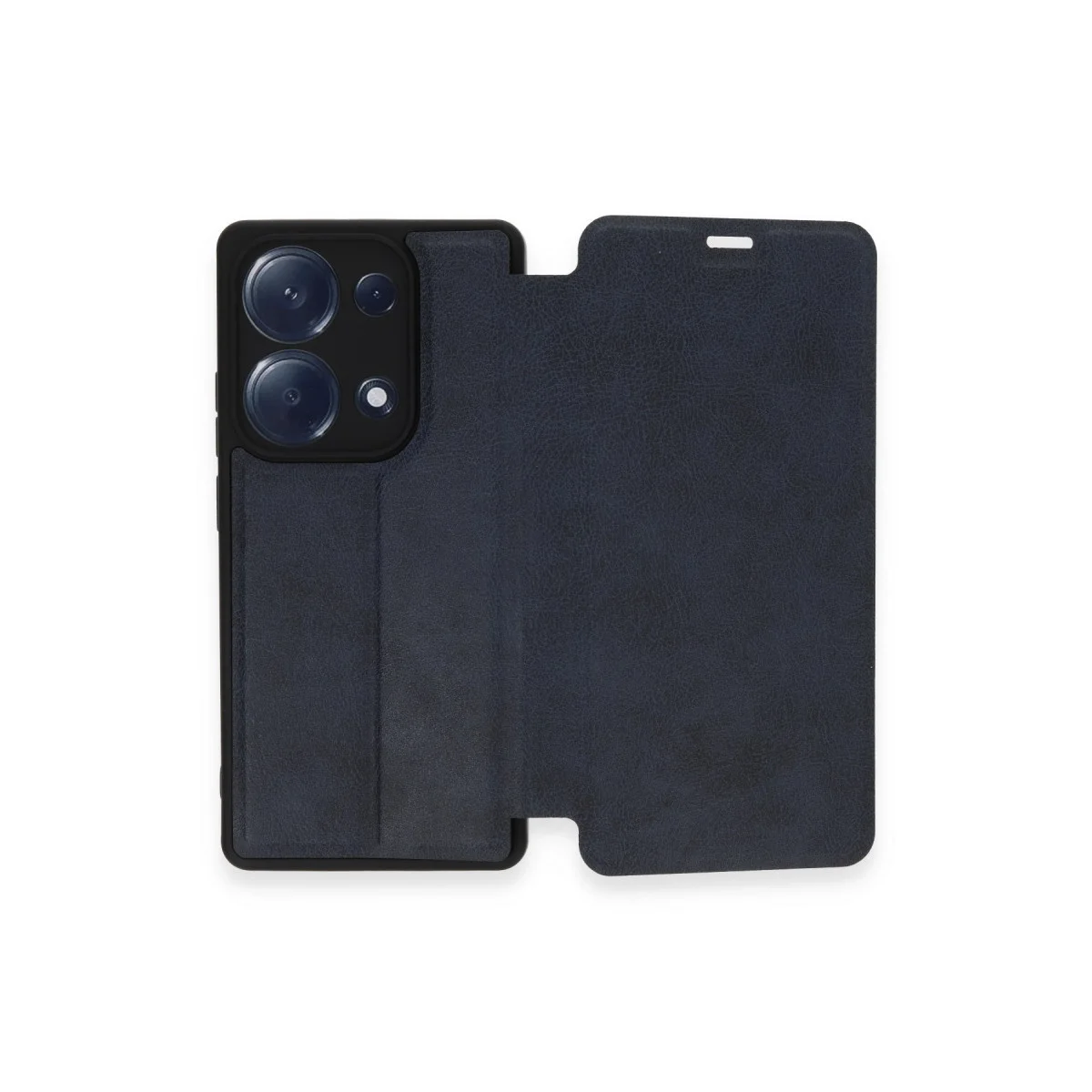 Xiaomi Redmi Note 13 Pro 4g Kılıf Flip Cover - Lacivert görsel 5