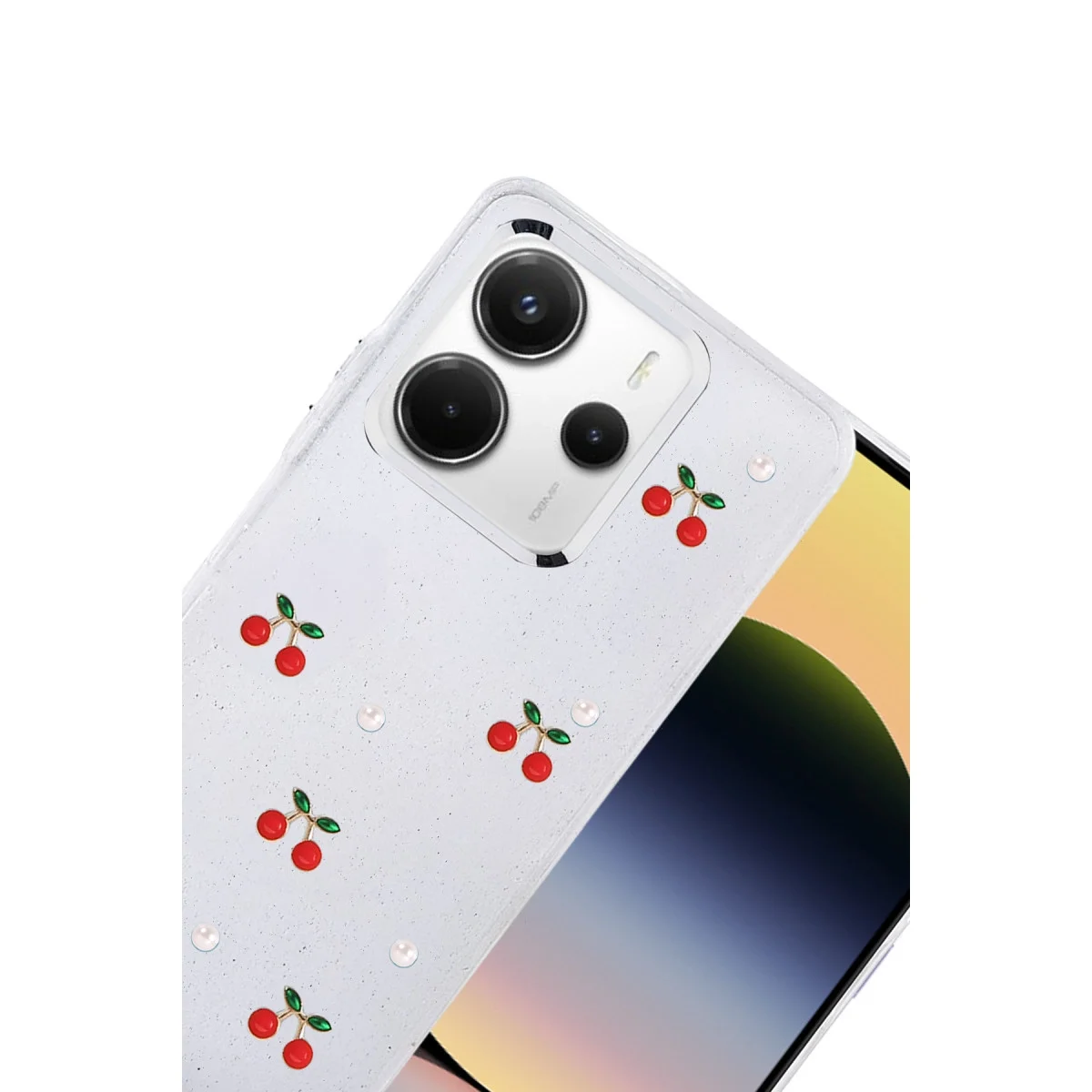 Xiao Red Note 14 4g Fiyonk Desenli Kapak - Desen 9 görsel 3