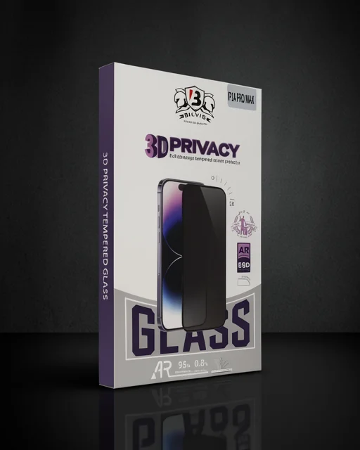 Apple İphone 15 Pro Bilvis 3d Hayalet Cam Ekran Koruyucu