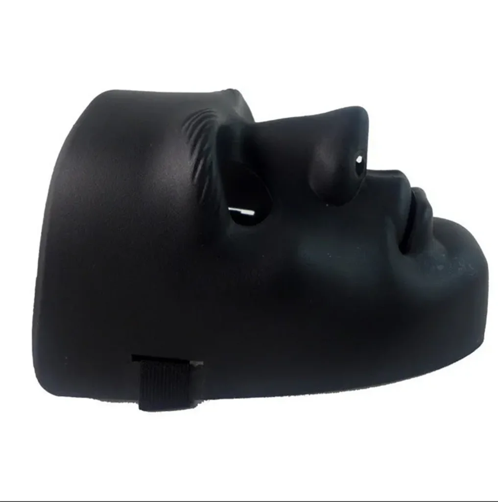 Siyah Renk Hip Hop Anonim Jabbawockeez Dans Maskesi 18x19 cm görsel 4