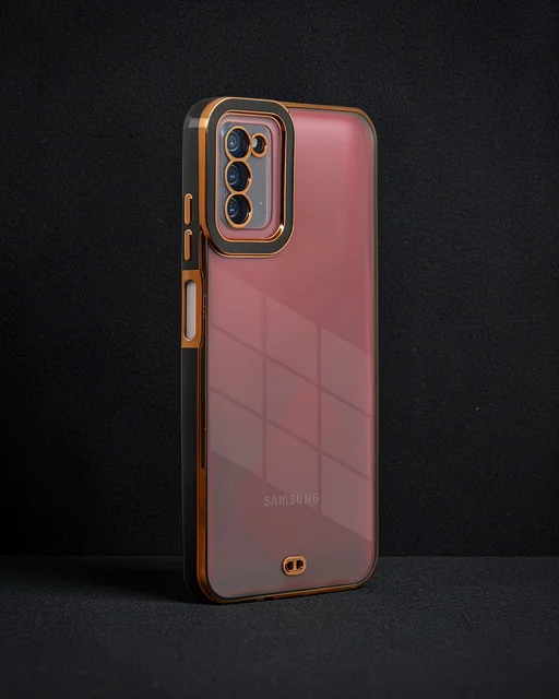 Samsung Galaxy A03s Kılıf Liva Lens Silikon - Siyah
