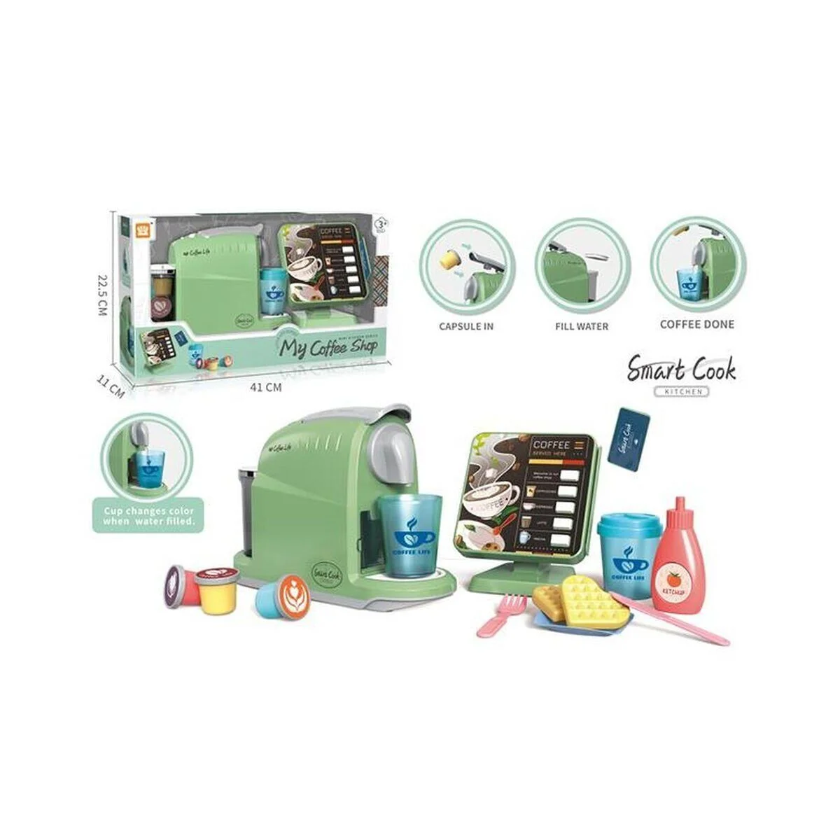 LD-6610A Sipariş Ekranlı Kahve Makinesi Set görsel 3