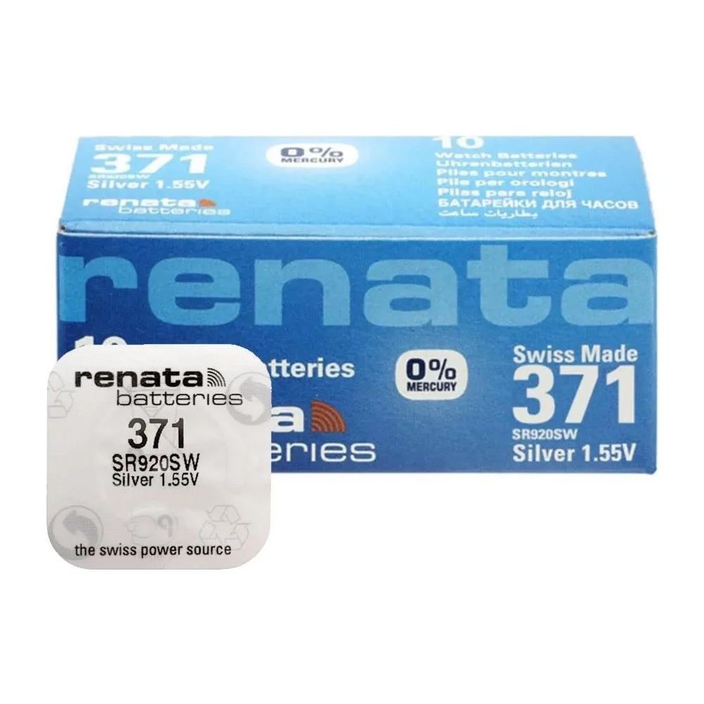 371 SR920SW 1.55V Alkalin Saat Pili 10 Adet