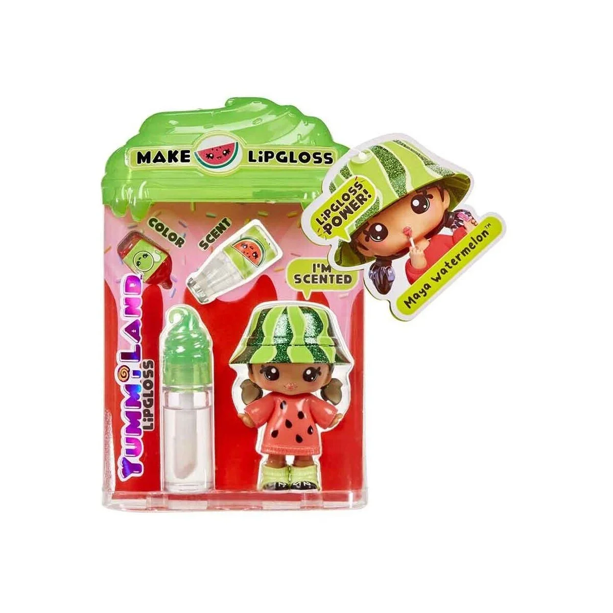 120780 Yumland Maya Watermelon Bebeği ve Dudak Parlatıcısı