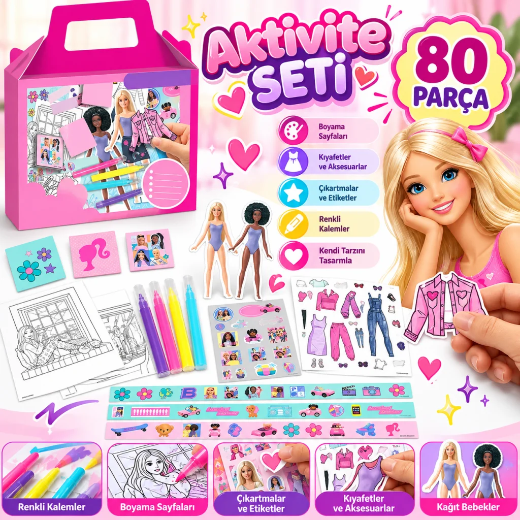 Aktivite Seti 80 Parça