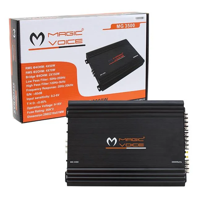 Magicvoice MG-3500 4 K Max 3000 Watt Oto Anfi görsel 3
