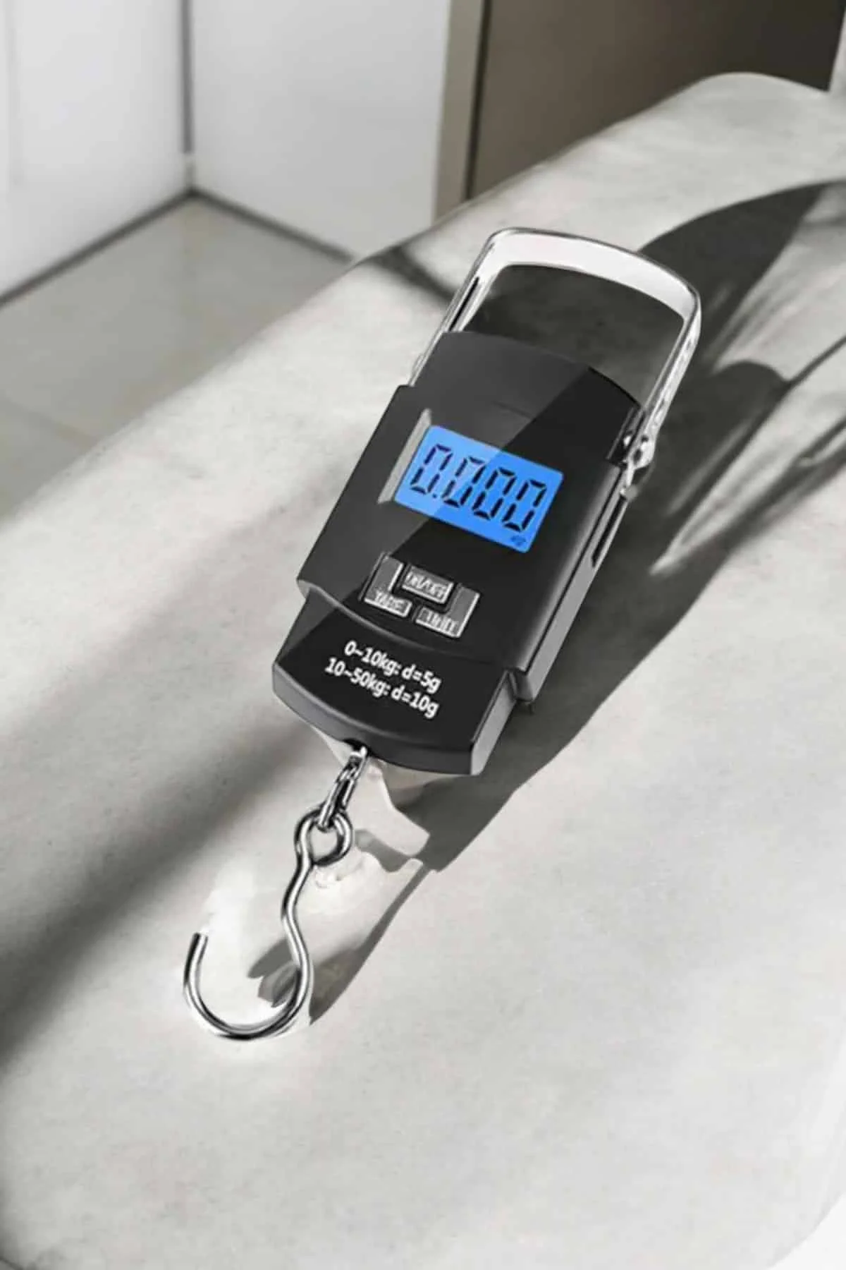 Ağırlık Ölçer 50 Kg El Terazisi El Kantarı Pilli Led Ekran görsel 2