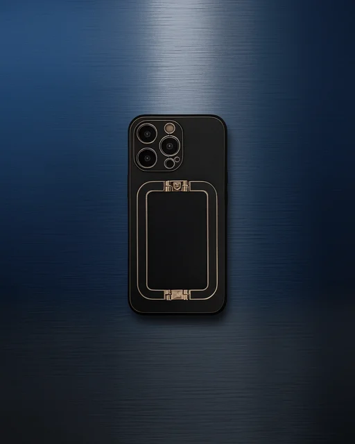 Apple İphone 14 Pro Kılıf Coco Elit Kapak - Siyah