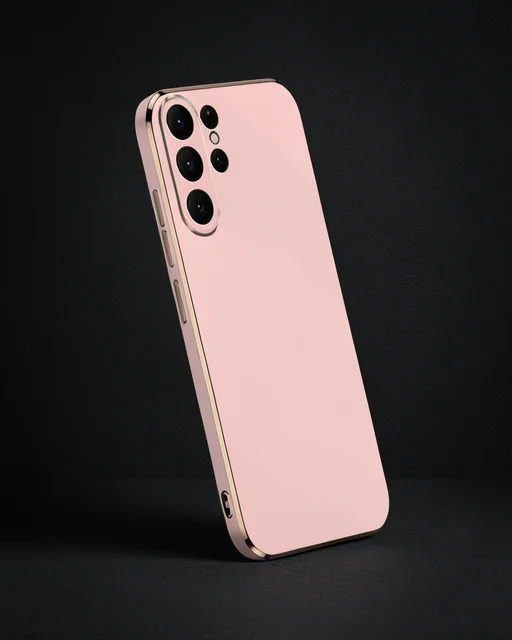 Samsung Galaxy S25 Ultra Kılıf Volet Silikon - Pembe