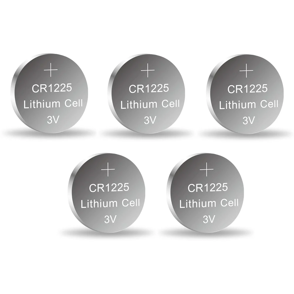 CR1225 Süper Lityum 3V 5’li Kart Düğme Pil