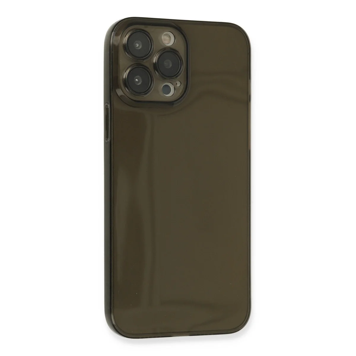 Apple İphone 13 Pro Kılıf Fly Lens Silikon - Siyah görsel 2