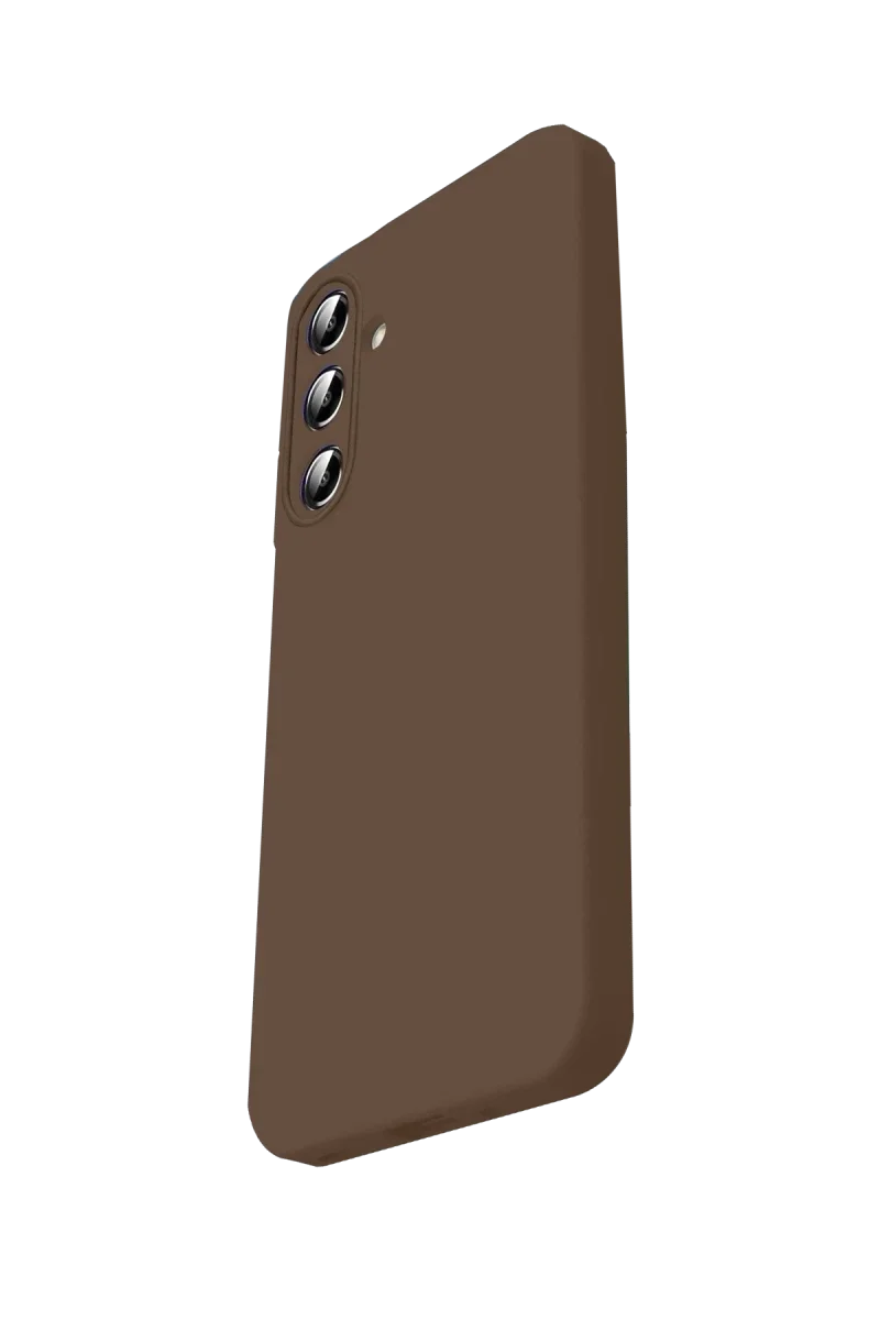 Samsung Galaxy S26 FE First Silikon - Kahverengi görsel 3