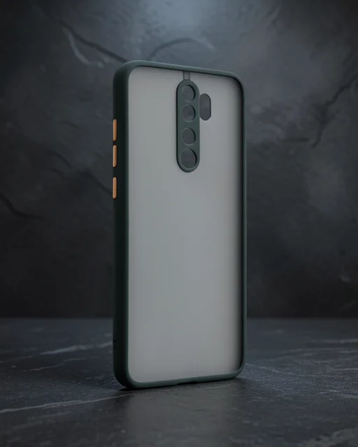 Xiaomi Redmi Note 8 Pro Kılıf Montreal Silikon Kapak - Yeşil