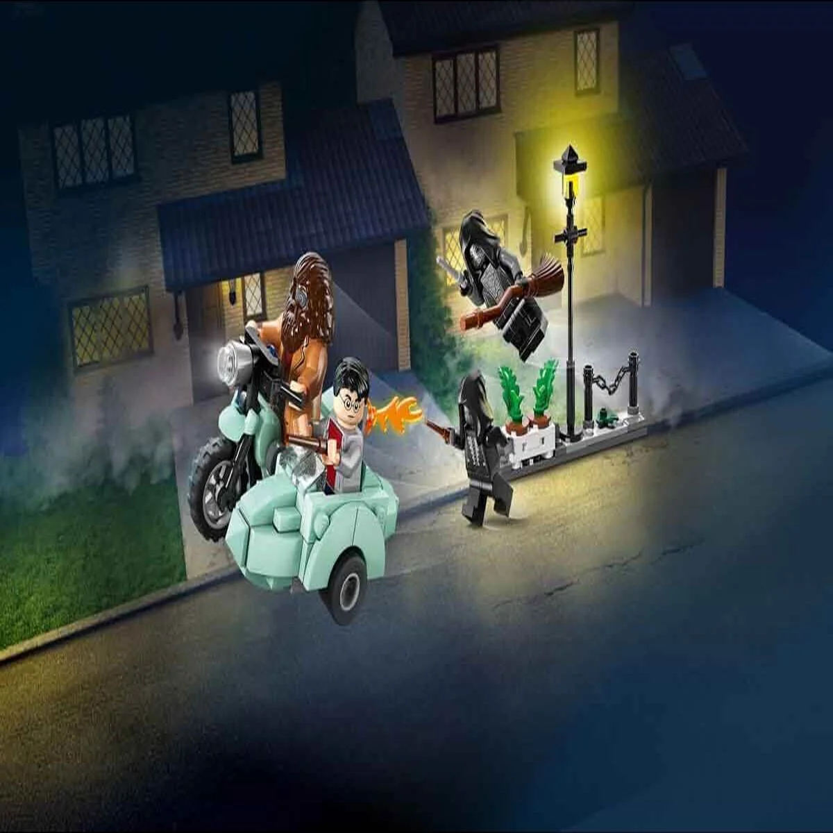 76459 Lego Harry Potter Hagrid ve Harrynin Privet Drive Kaçışı 124 parça +8 yaş görsel 6