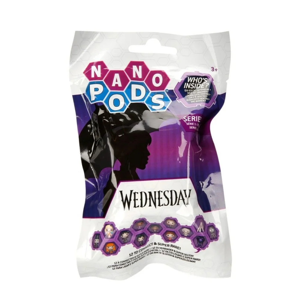 402788 Wednesday Nano Kapsül Figür Sürpriz Paket -