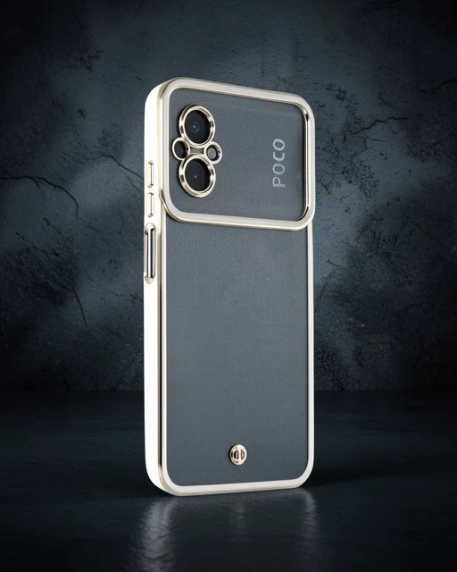 Xiaomi Poco M5 Kılıf Liva Lens Silikon - Beyaz