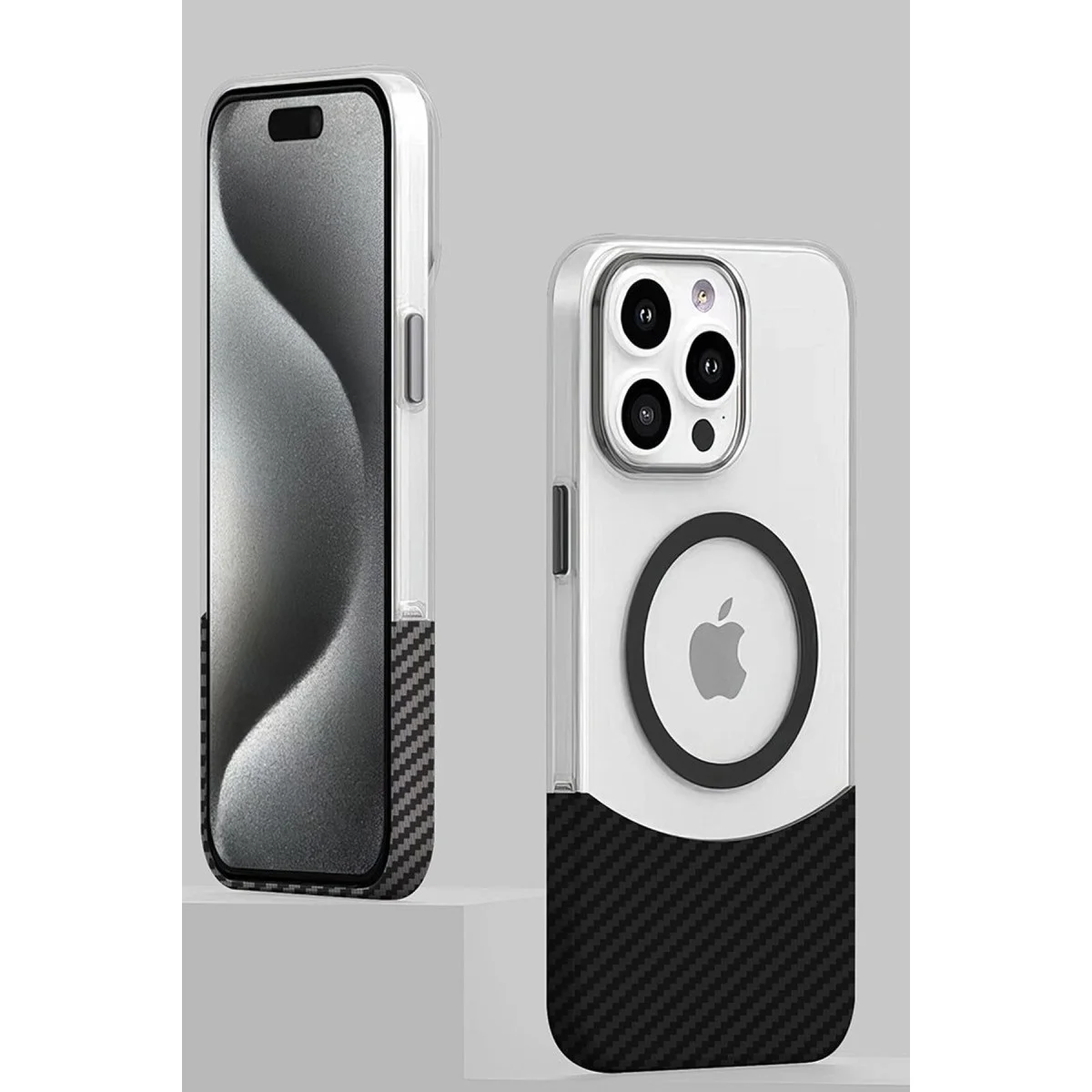Joko Apple İphone 16 Pro Carbon Puzzle Magsafe Kapak - Desert görsel 3