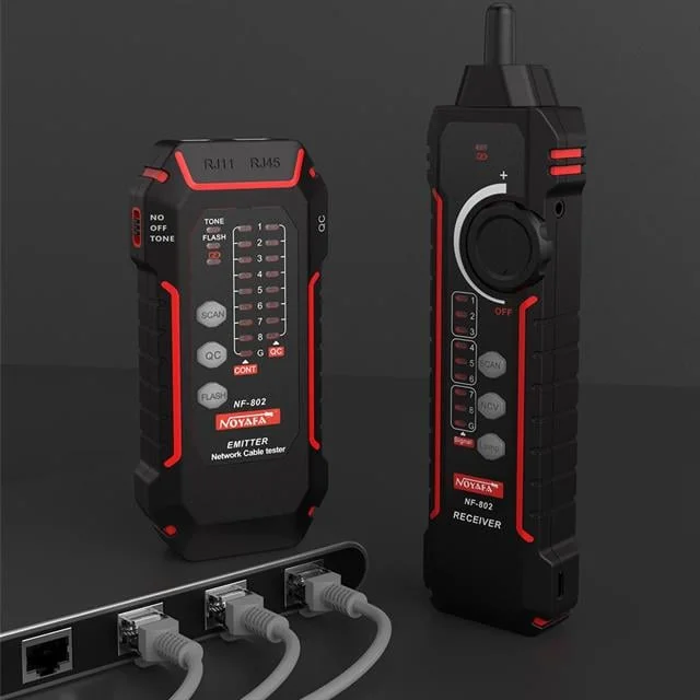 Noyafa NF-802 Rj11/Rj45 Kablo Bulucu Test Aleti görsel 3