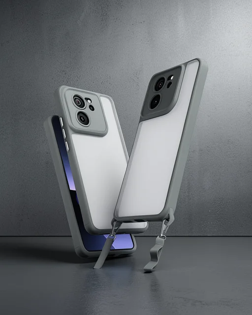 Xiaomi Mi 13t Pro Kılıf Penta Silikon Kılıf - Titan Gri