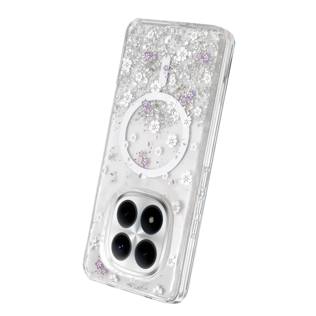 Onegif Xiao Red Note 15 4g sk Simli Magsafe Kapak - Desen 2 görsel 3