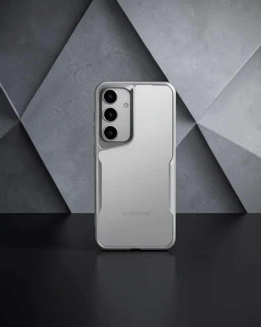 Samsung Galaxy A55 5g Kılıf Boyi Silikon Kapak - Titan Gri