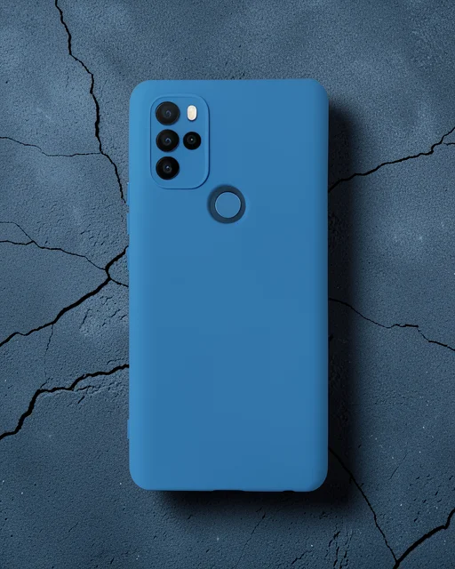 General Mobile Gm 21 Pro Kılıf Nano İçi Kadife Silikon - Mavi