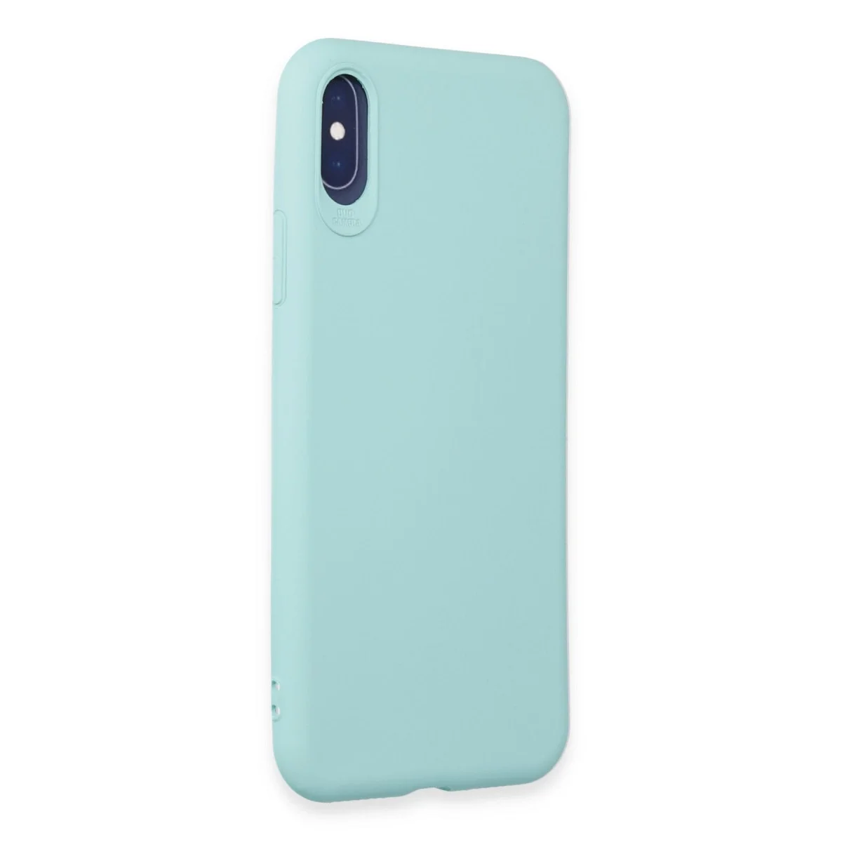 Apple İphone X Kılıf First Silikon - Turkuaz görsel 2
