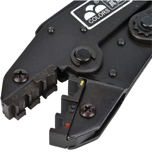 PM-39092 0.5-6mm2 (AWG22-10) HS-30J İzoleli Kablo Pabucu Sıkma Pensesi görsel 5