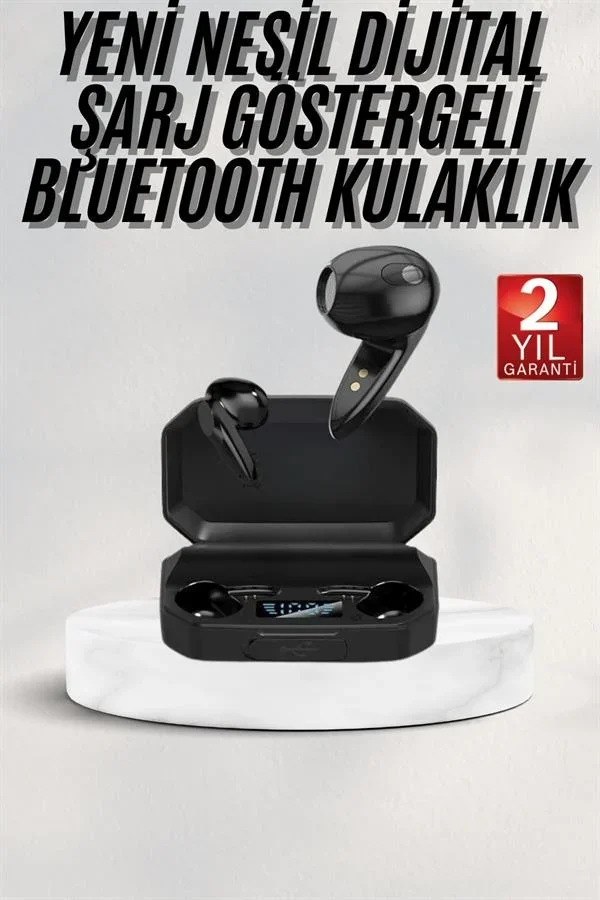 Siyah Profesyonel Kulaklık HD krofonlu Çağrı Cevaplayabilen görsel 2