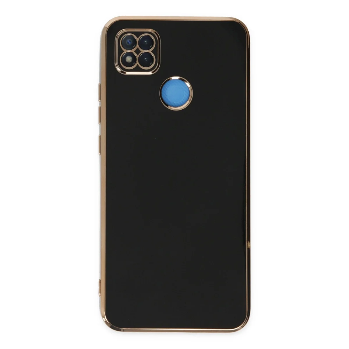 Xiaomi Redmi 9c Kılıf Volet Silikon - Siyah görsel 2
