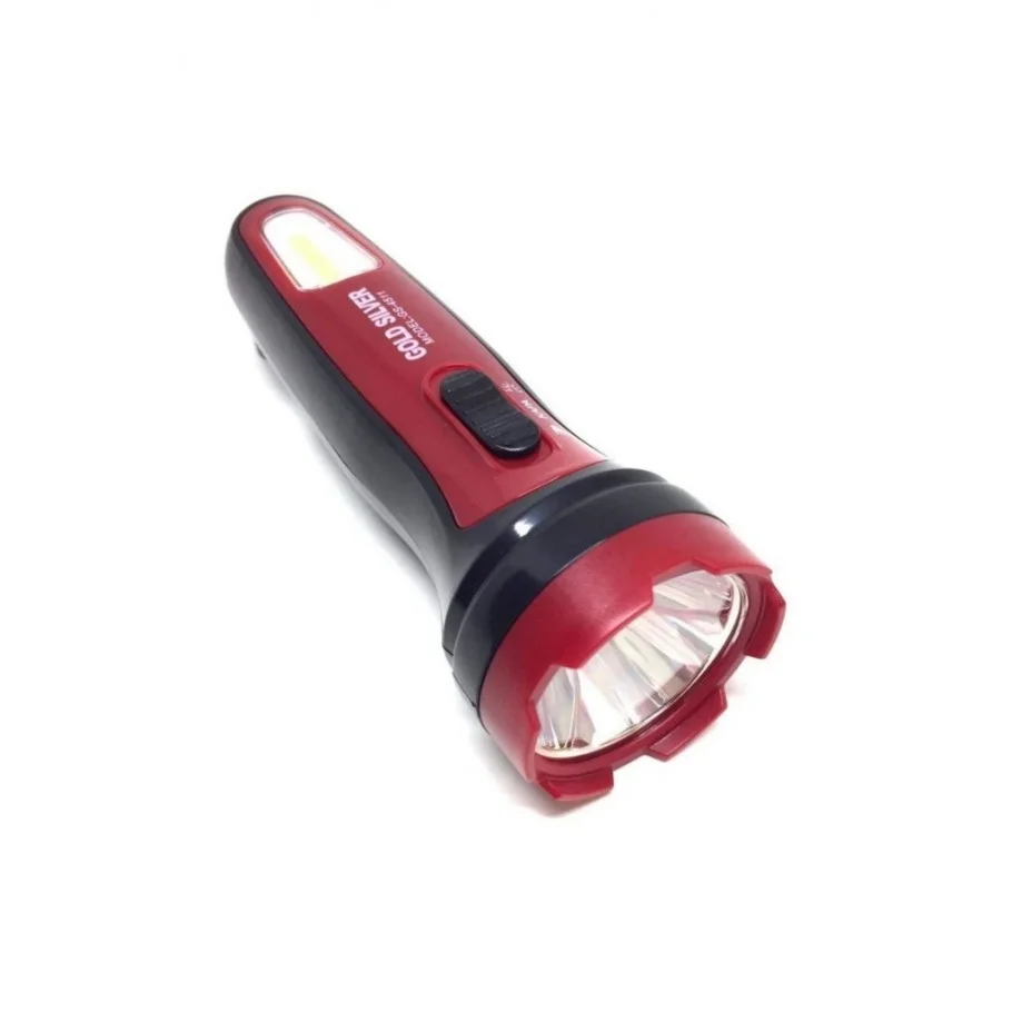 GS-4511 1 Watt+1 Watt Cob Led Şarjlı El Feneri