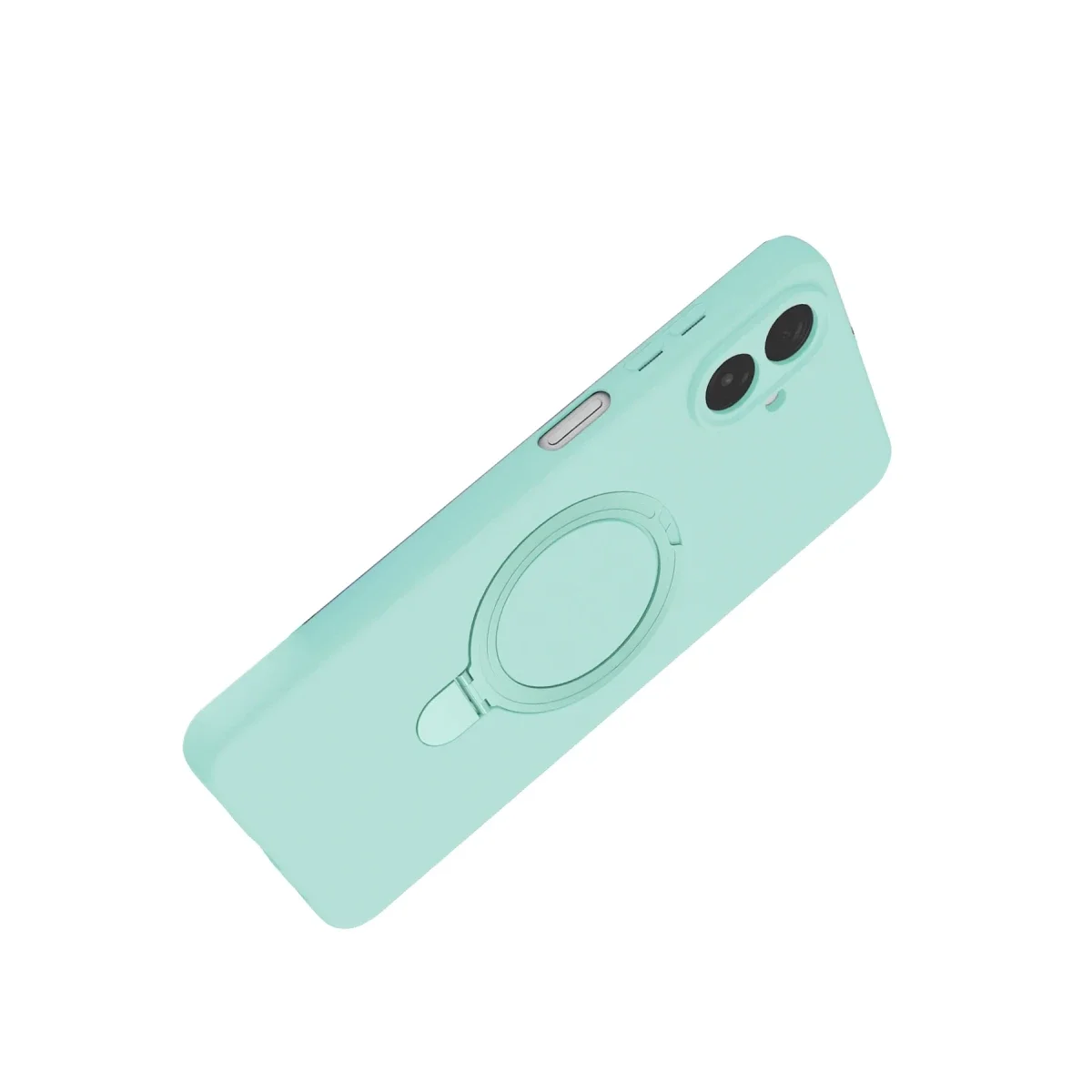 Samsung Galaxy A07 4G Regal Magsafe Standlı Kapak - Su Yeşili görsel 3