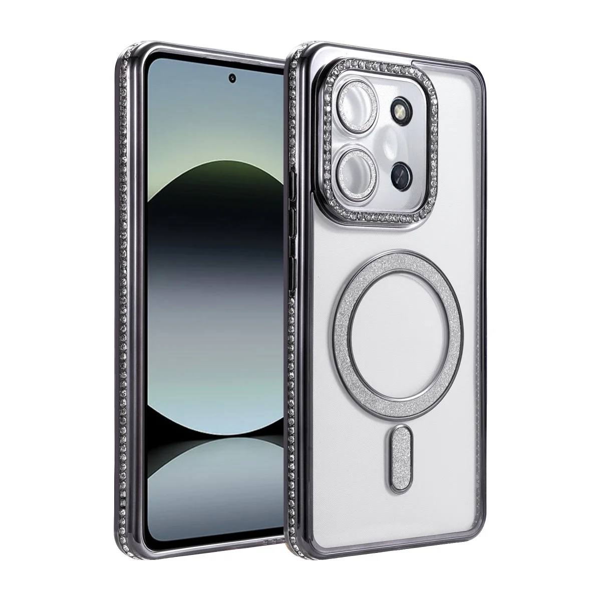 Xiao Red 15c 4g Joke Simli Magneticsafe Kılıf - Siyah
