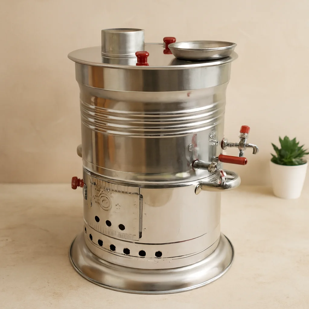 10 L Piknik Semaveri Çift Musluk