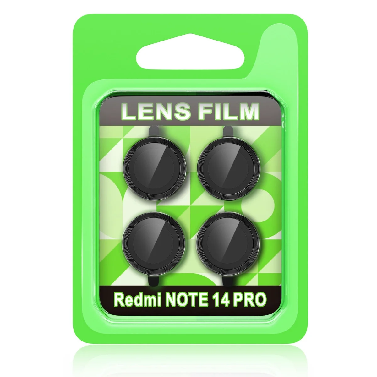 Xiaomi Redmi Note 14 Pro 5g Raze Metal Kamera Lens - Siyah