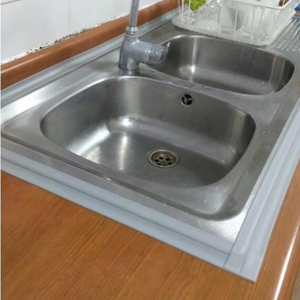 Gri Su Sızdırmaz Banyo Mutfak Lavabo Küvet İzolasyon Şerit Bant (adet fiyatıdır) görsel 4